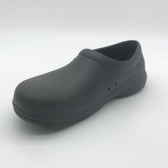 Crocs Black Dual Comfort Crocs Lock Slip Resistant Non Marking Mens 11 Work - Picture 11 of 15